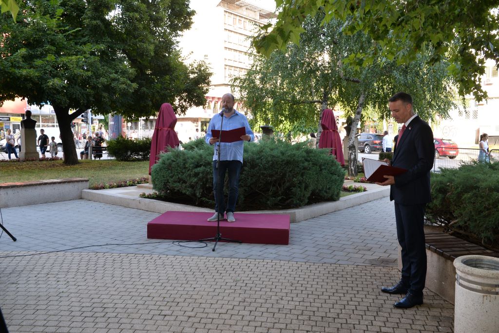 Busts of Milija Vuković and Marko Živić Revealed | Grad Kruševac